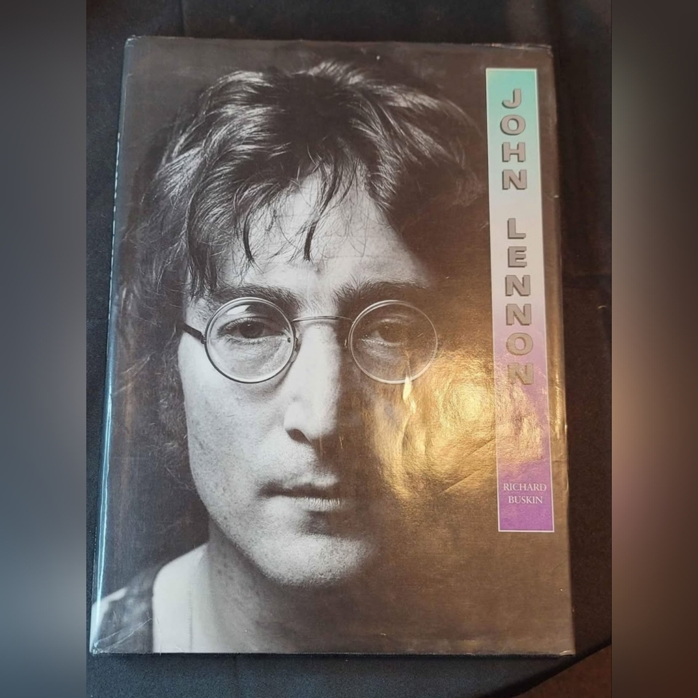 The Beatles JOHN LENNON HIS LIFE AND LEGEND BOOK RICHARD BUSKIN HARDCOVER 1991